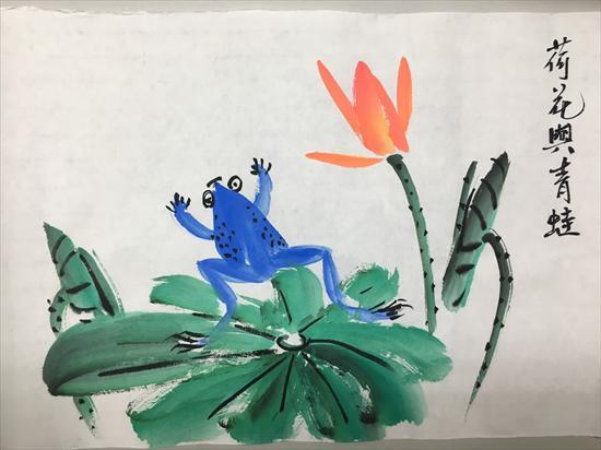 第3張-國畫暑期班學習畫花鳥畫、共4張圖片