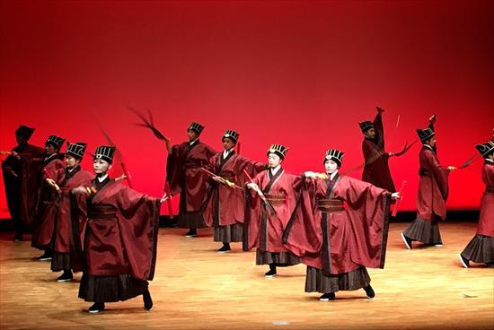 第3張-臺北市孔廟雅樂舞團赴日文化展演祭孔樂舞.jpg、共5張圖片